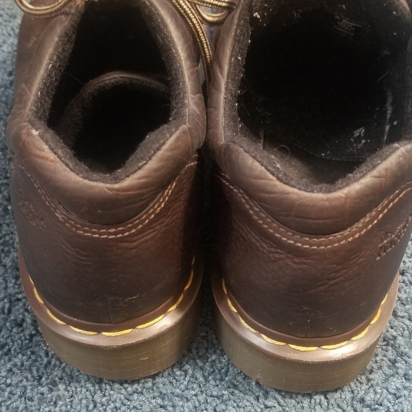 Dr. Martens Chunky Derby D-Ring Leather Men's Shoes. Air Cushioned Soles Size 12 - Picture 12 of 14